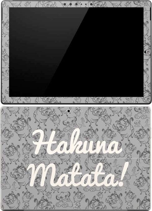 Disney The Lion King Hakuna Matata Surface Pro 4 Skin
